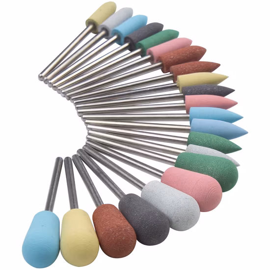 Силиконовая фреза для полировки ногтей